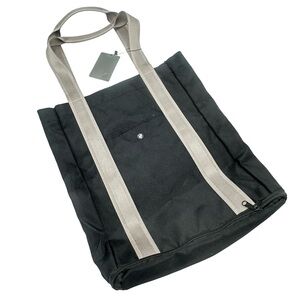 NEW -- BMW - Authentic logo tote bag - expandable bottom - black